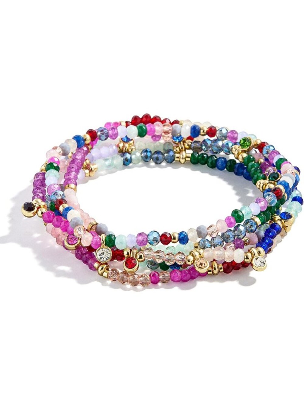Chic Semi-Precious Layered Bracelets for Women - Stylish Boho Jewelry Set